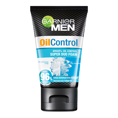 GARNIER MEN BRIGHT OIL CONTROL 100ML