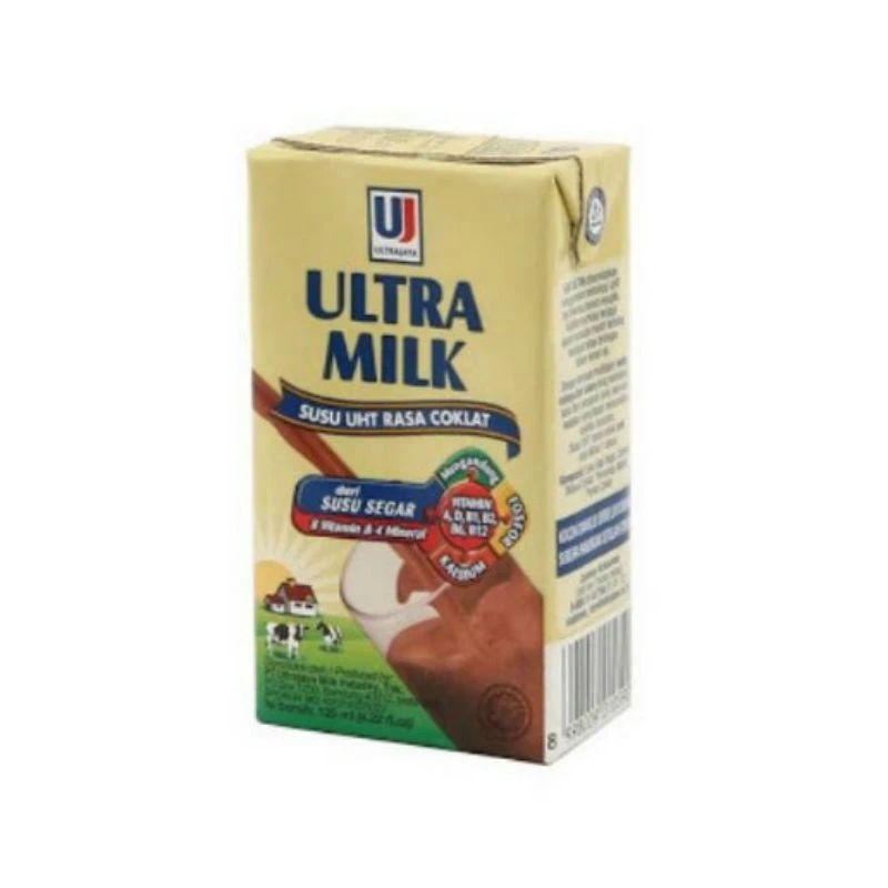 ULTRA SUSU UHT STERIL COKLAT 125mL